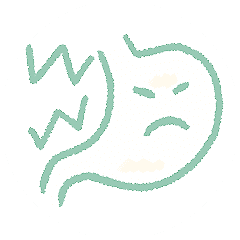 胃の痛みを感じる