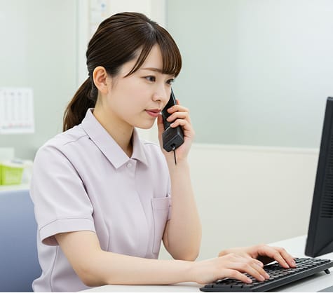 医療事務の様子